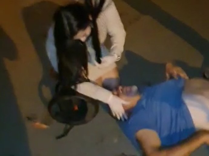 Pré-candidata a vereadora socorre vítima de acidente em Arapiraca