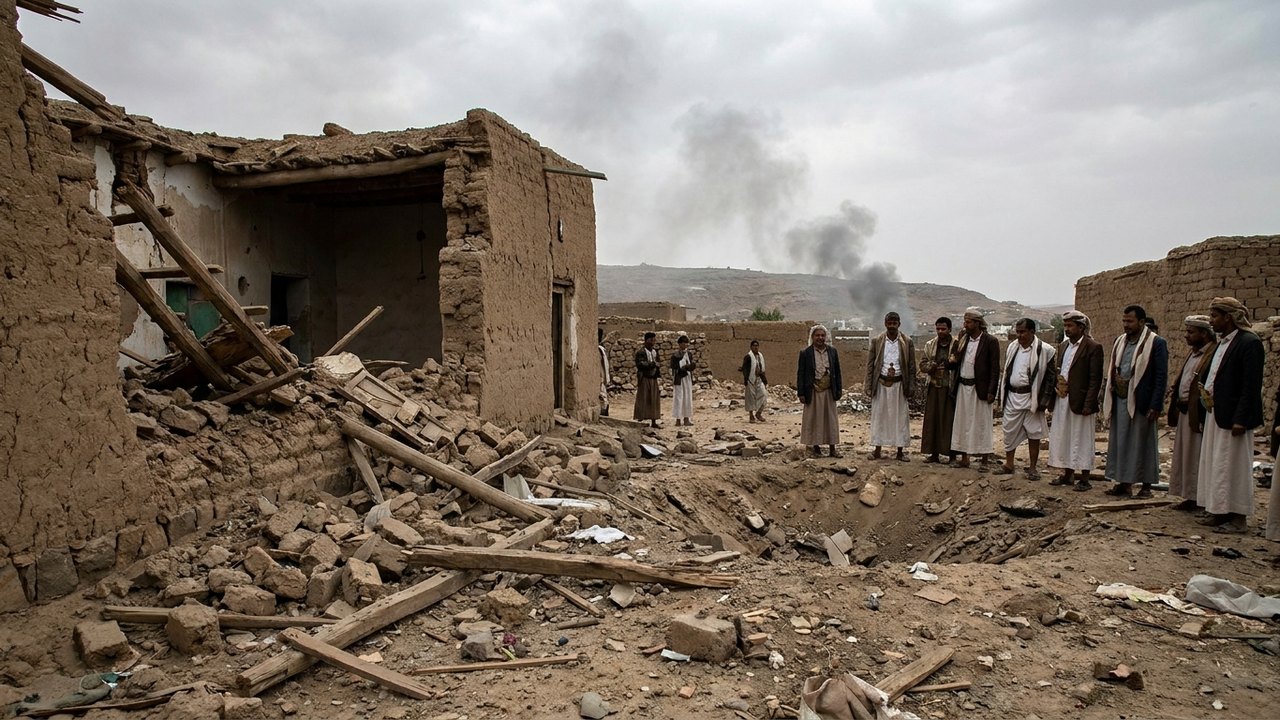 Arábia Saudita lançou ataques aéreos que mataram três crianças no Iêmen, dizem houthis
