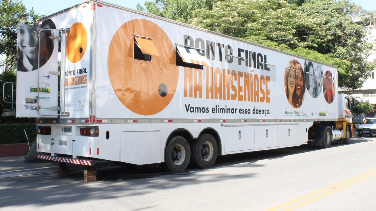 Carreta do Programa Roda-Hans encerra diagnósticos de hanseníase na cidade de Delmiro Gouveia