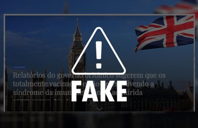 É falso que vacinas contra Covid-19 tenham qualquer relação com a Aids