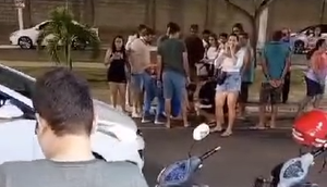 Criança atropelada