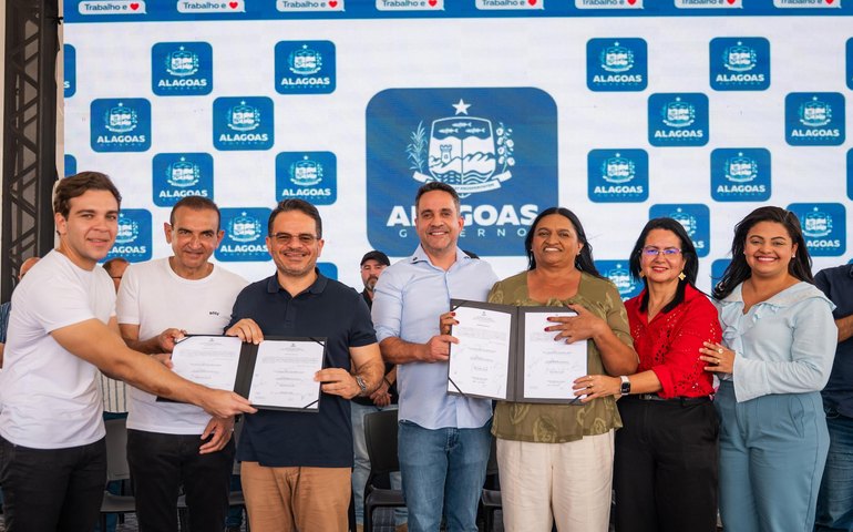 Paulo Dantas autoriza início de construção de Escola do Coração e creche Cria, em Canapi