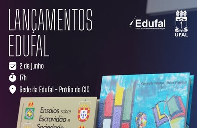Edufal lança obras que abordam escravidão e sistema prisional