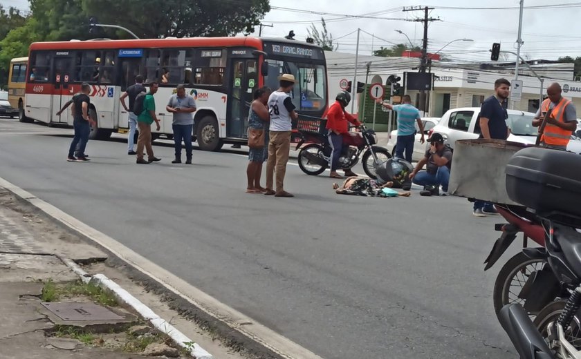 Idosa atropelada na Fernandes Lima saiu de casa para fazer exames médicos