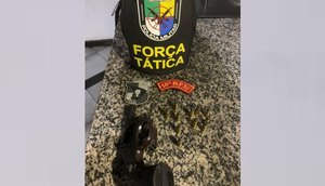 Três suspeitos de roubar celulares são presos após carro cair da ribanceira em Nossa Senhora das Dores / Foto: Foto: PM/SE