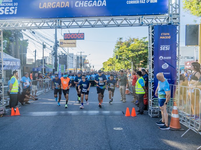 Corrida Nacional do Sesi reforça inclusão e garante participação de pessoas com deficiência