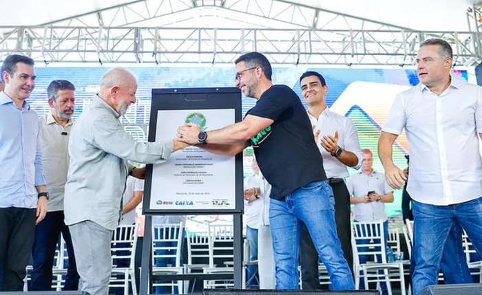 Em maio de 2024 Lula esteve em Maceió