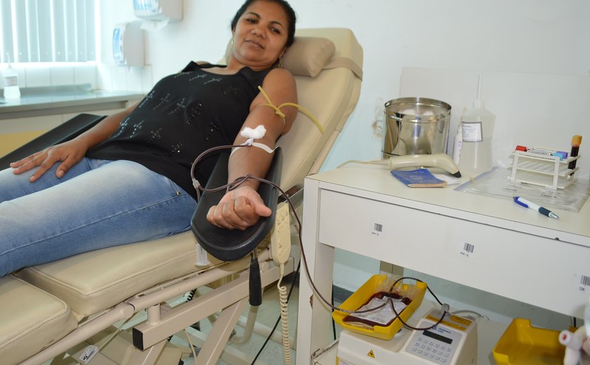 Hemoal e Hemoar: coletas de sangue em Maceió e Campo Alegre nesta terça