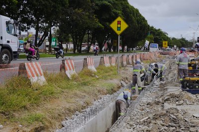 Duplicação da Durval de Góes Monteiro avanca com várias frentes de serviços