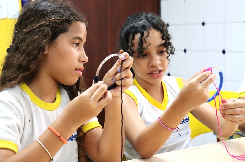 Arte na escola: alunos do Sesc Jaraguá recebem cursos de artes cênicas e visuais