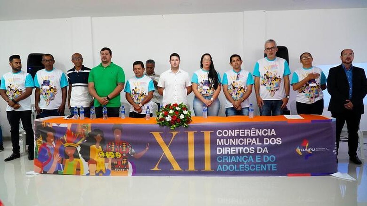 Traipu realiza a 12ª Conferência Municipal dos Direitos da Criança e do Adolescente
