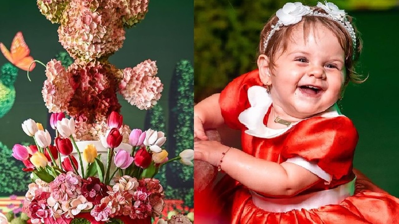 Bolos infantis exuberantes como os de Maria Flor e Sophia Cardi Aguiar são febre entre famosos; relembre outros