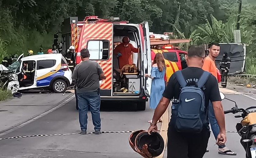 Acidente na BR-316 deixa cinco feridos em Santa Luzia do Norte