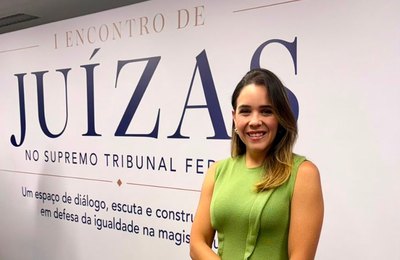 Juíza Fernanda Brito discute igualdade na magistratura durante 1º Encontro de Juízas no STF