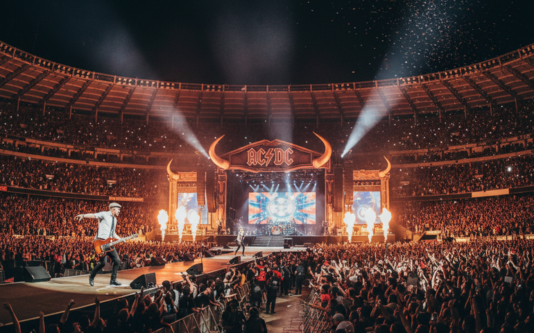 AC/DC quebra jejum de 16 anos sem shows no Brasil com repertório celebrado e vigor em dia