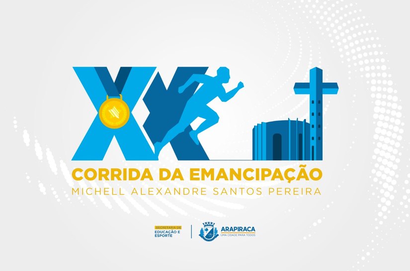 Estão abertas as inscrições para a XX Corrida da Emancipação Michell Alexandre Santos Pereira