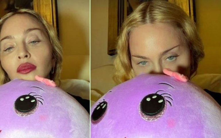 Madonna compartilha primeiras fotos durante recuperação de infecção bacteriana