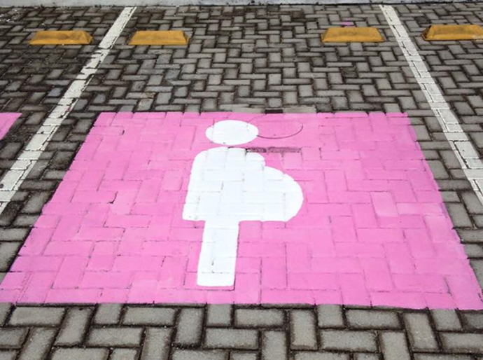 Parque Shopping cria vagas de estacionamento exclusivas para gestantes