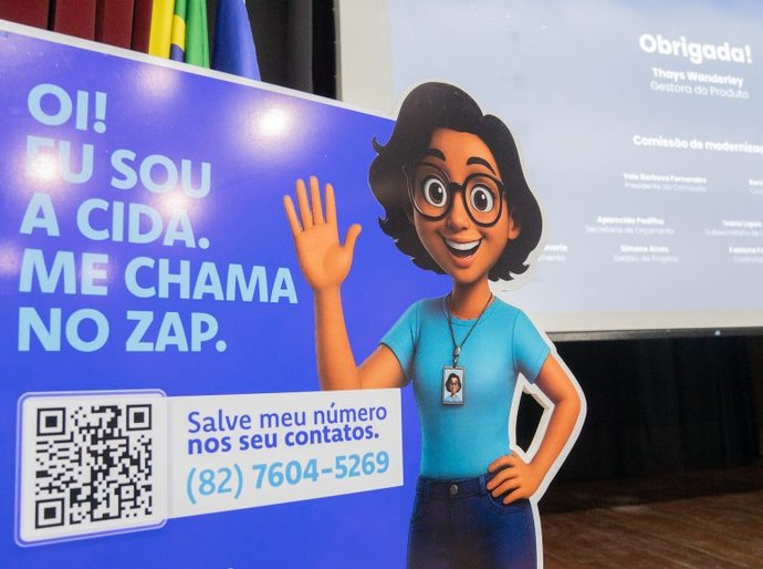 Prefeitura de Arapiraca lança CIDA, assistente virtual que aproxima serviços públicos da população