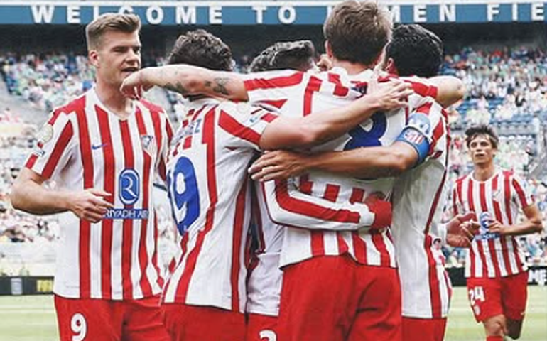 Atlético de Madrid vence Seattle Sounders e vai decidir vaga no Mundial com o Botafogo
