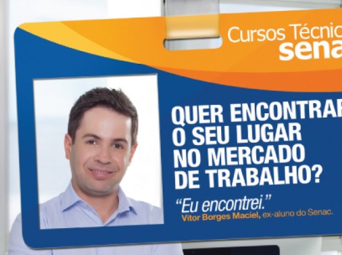 Senac oferece diversos cursos técnicos em horários mais flexíveis