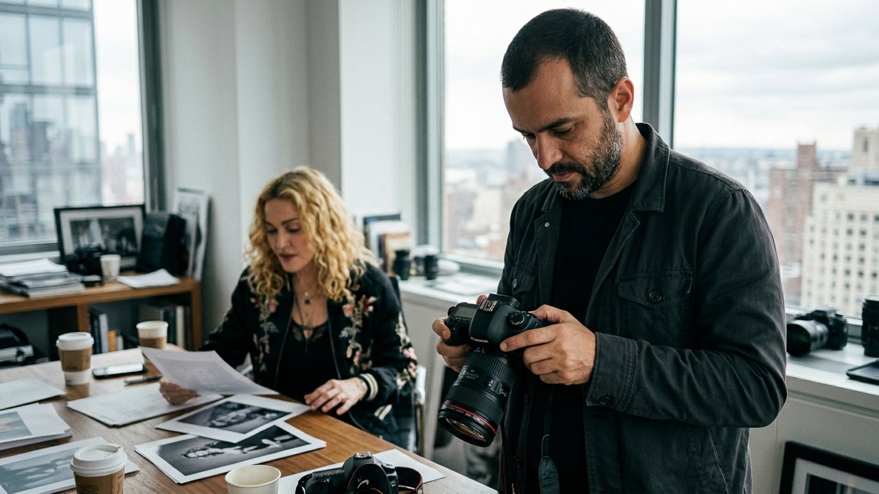 Fotógrafo brasileiro assina capa do novo álbum de Madonna e já clicou outras estrelas