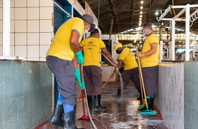 Mercado da Produção fecha na próxima segunda (21) para mutirão de limpeza