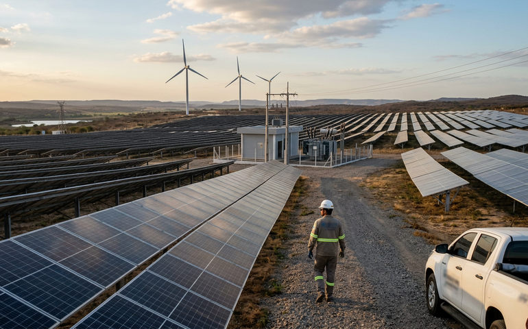 Potência de geração elétrica no Brasil cresce 1,2 GW no 1º bimestre de 2026, aponta Aneel