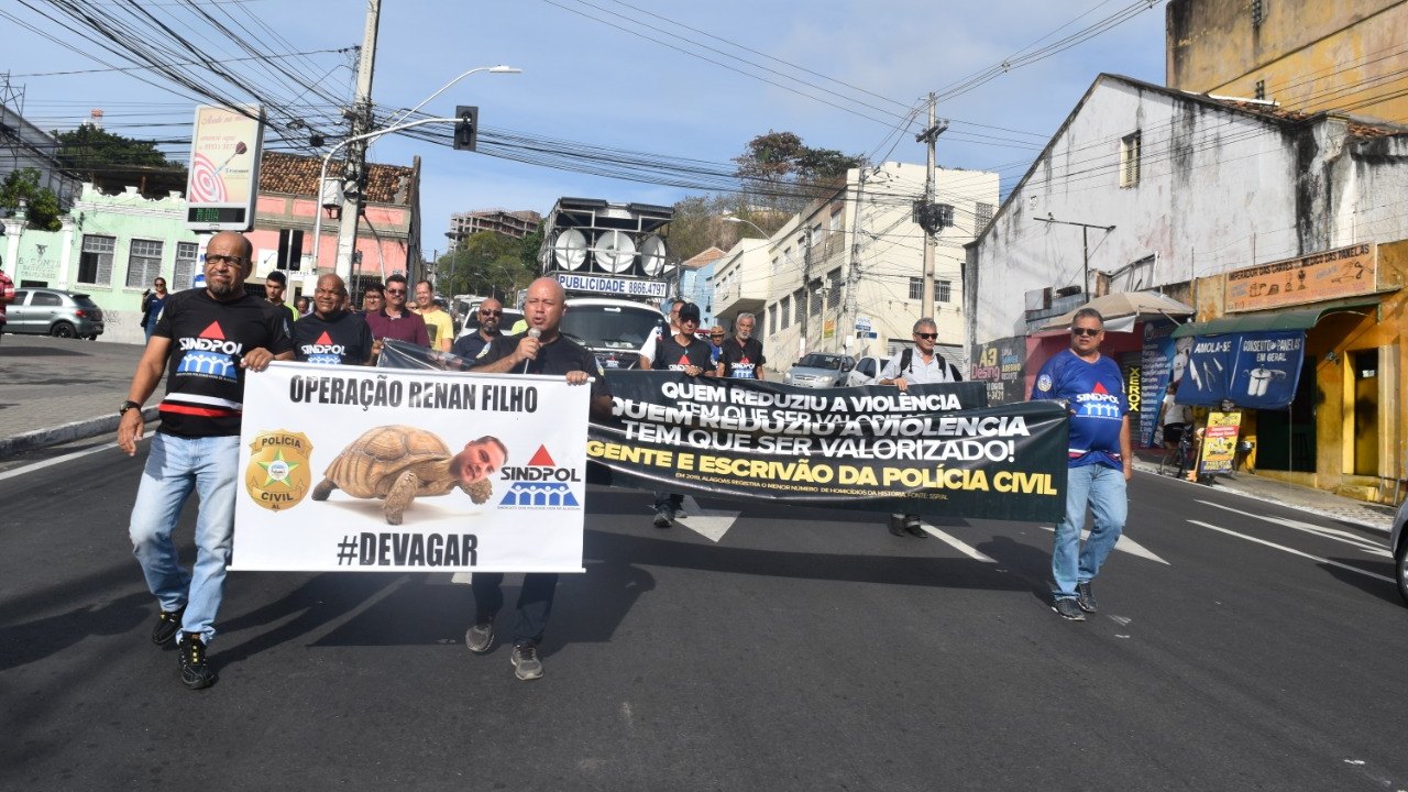 Policiais civis decidem por paralisação a partir destasegunda até às 8h da sexta-feira
