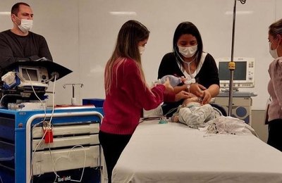 Enfermeira da UPA de Palmeira participa de curso no Albert Einstein, em São Paulo