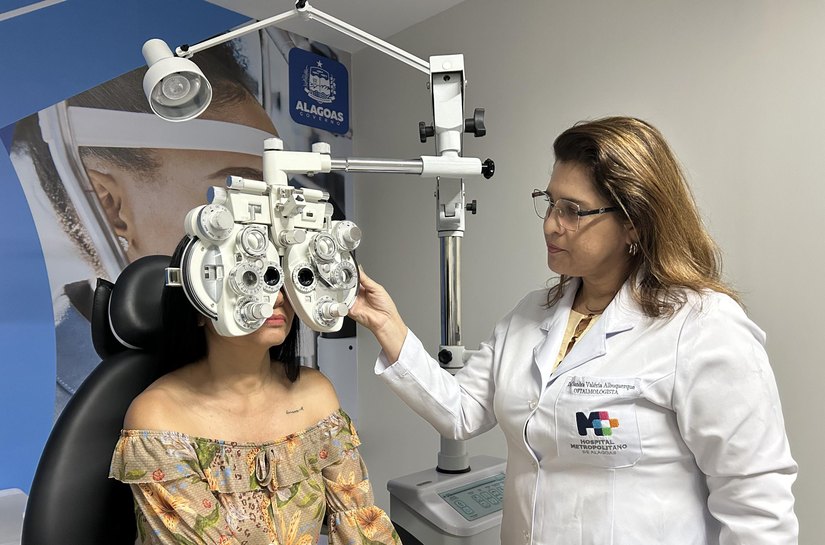 Hospital Metropolitano de Alagoas reforça cuidados com a saúde ocular