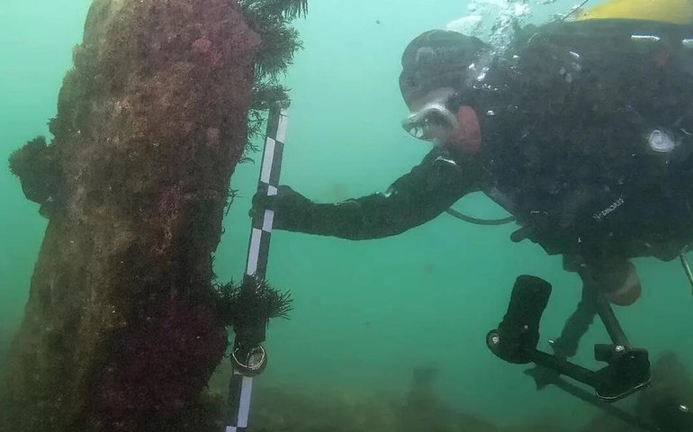 Achado na França revela estruturas de pedra submersas e reaviva lendas de terras perdidas