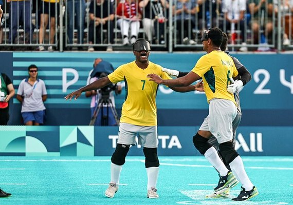 Em busca do hexa, Brasil estreia com vitória no futebol de cegos