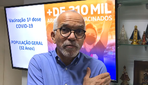 Aracaju vai imunizar pessoas com 32 anos contra a Covid-19