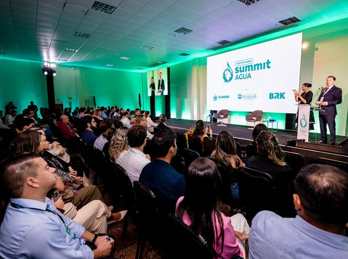 Gazeta Summit Água: Governo reafirma compromisso com a universalização do saneamento em Alagoas