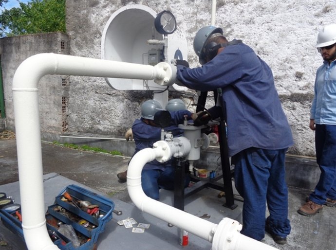 Arsal fiscaliza rede de distribuição de gás natural em Alagoas