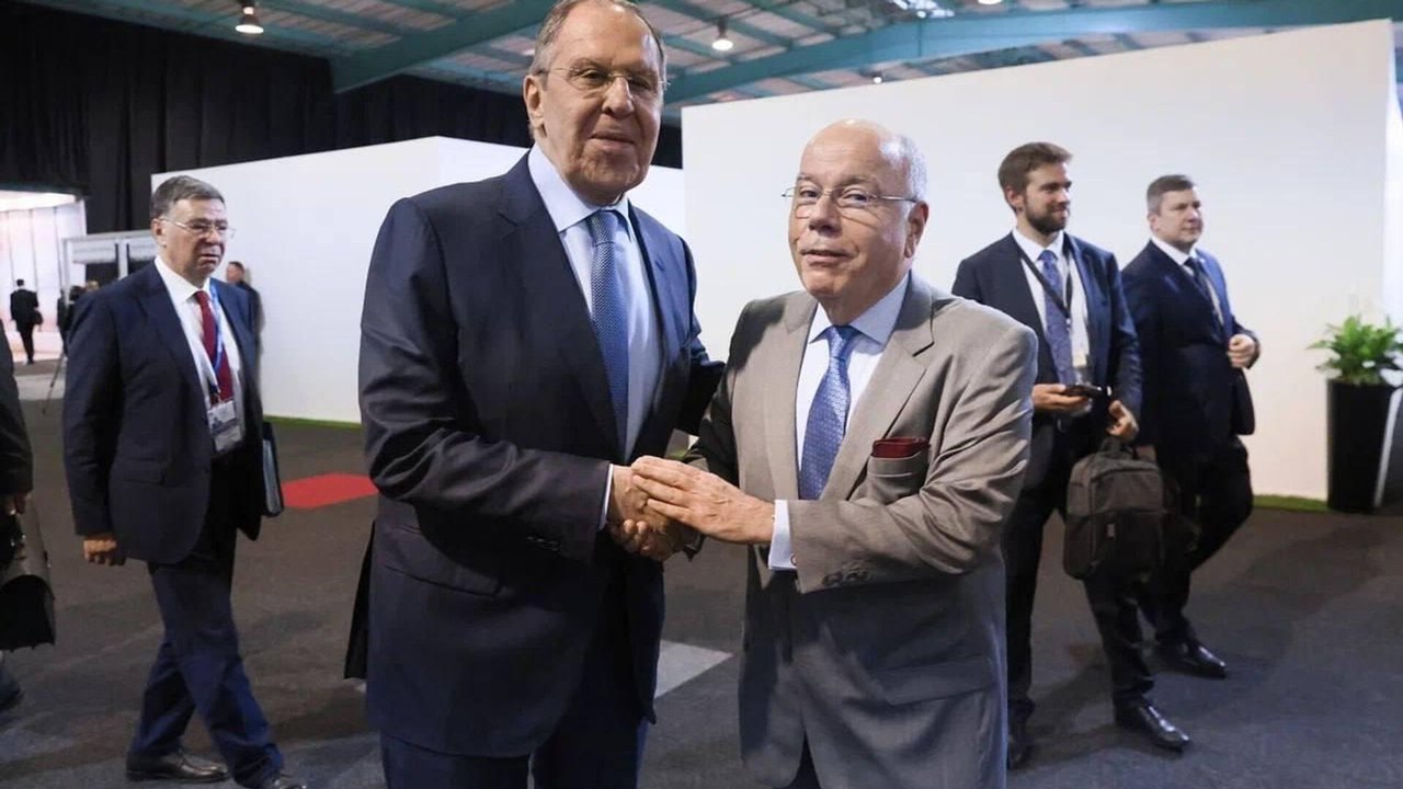 Lavrov repassa a Vieira os resultados das negociações entre Rússia e EUA em Riad