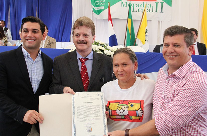 Colônia Leopoldina e São José da Laje são beneficiados com Moradia Legal