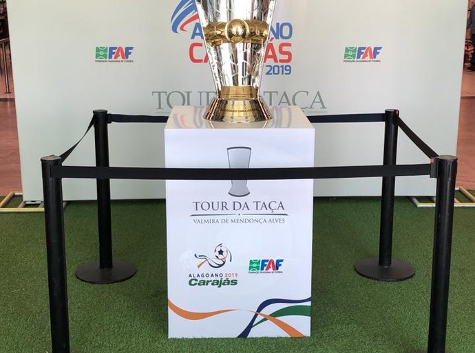 Tour da Taça do Campeonato Alagoano de Futebol vai passar por Rio Largo