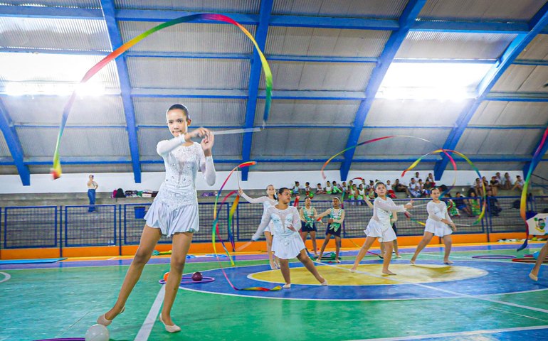 I Workshop de Ginástica reúne mais de 150 crianças de escolas públicas em Maceió