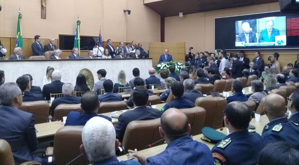 empossado o governador Belivaldo Chagas