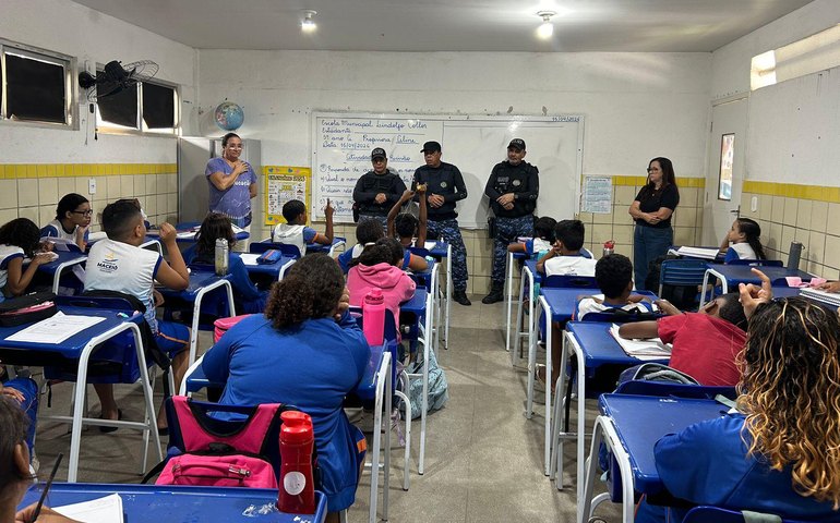 Patrulha Escolar transforma rotina em proteção nas escolas de Maceió