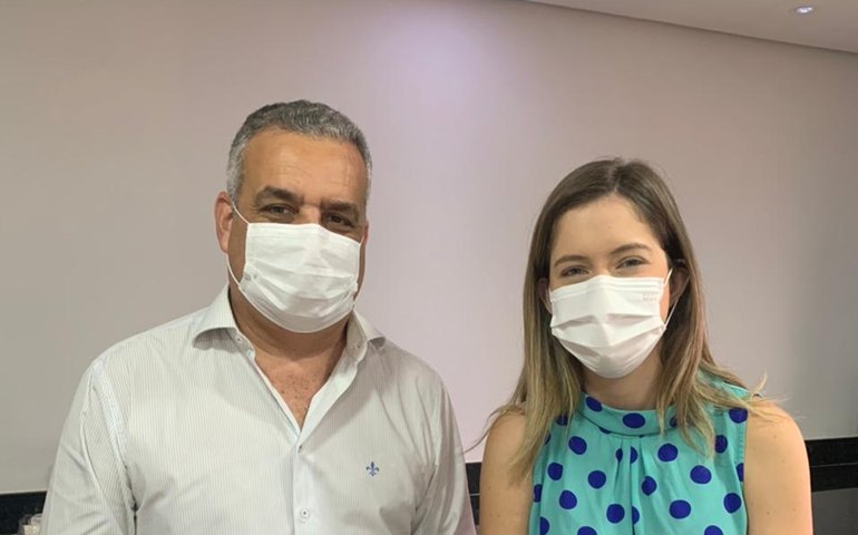 Cibele Moura se reúne com Alfredo Gaspar e pede mais segurança para a região Norte