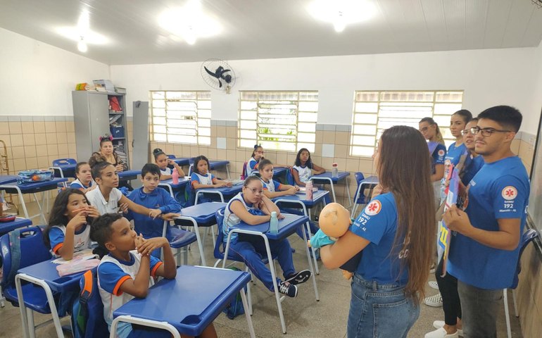 Projeto Samu nas Escolas abre inscrições e reforça conscientização cidadã