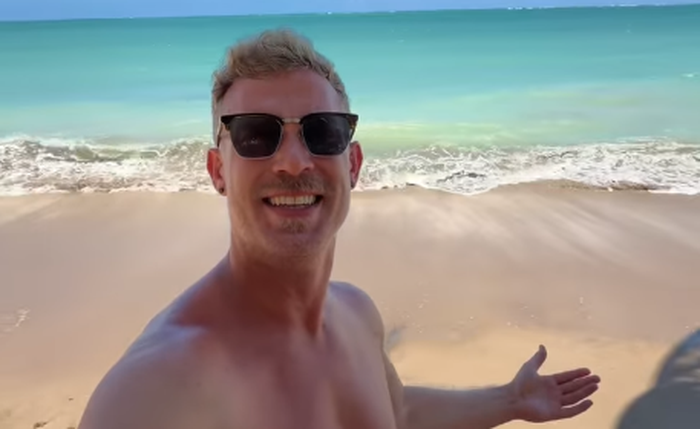 Americano está na Praia de Lages, em Alagoas