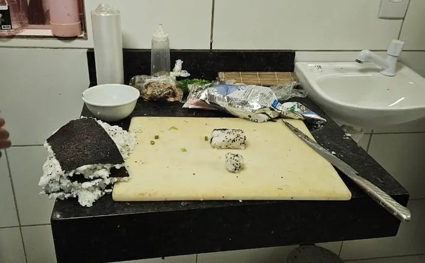 Sushi bar é interditado pela Vigilância Sanitária em Maceió