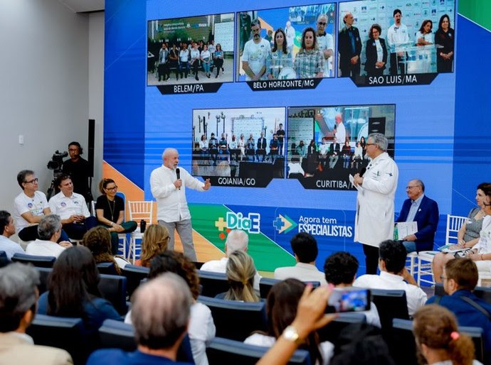 Lula em mutirão do Agora Tem Especialistas: “Atendimento na qualidade que o povo precisa”