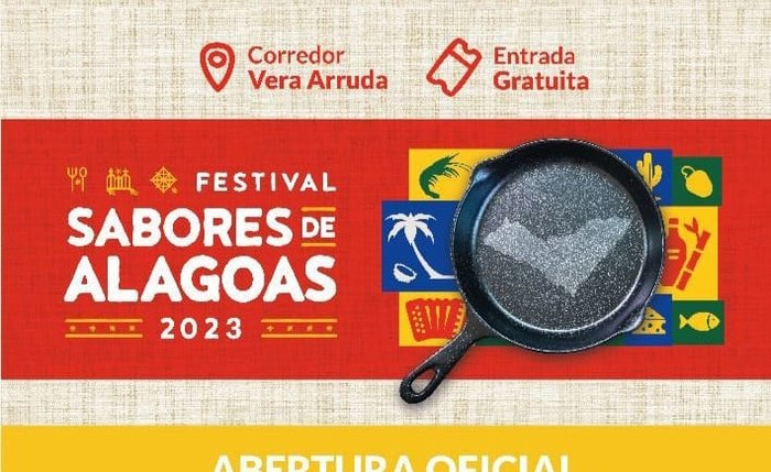 Evento será realizado no Corredor Vera Arruda, em Maceió