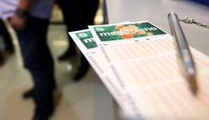 Acumulada há cinco sorteios, Mega-Sena sorteia prêmio de R$ 54 milhões nesta quarta