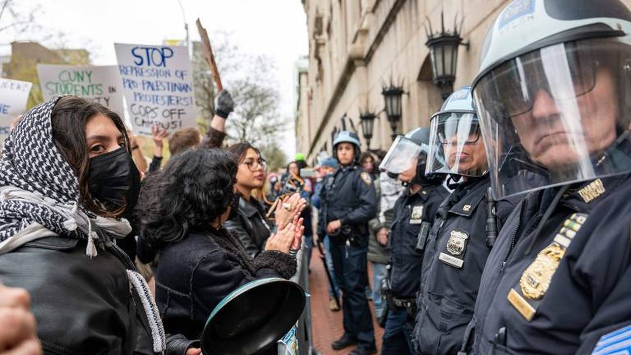 Após prisões em Columbia, protestos contra a guerra em Gaza se espalham por universidades dos EUA